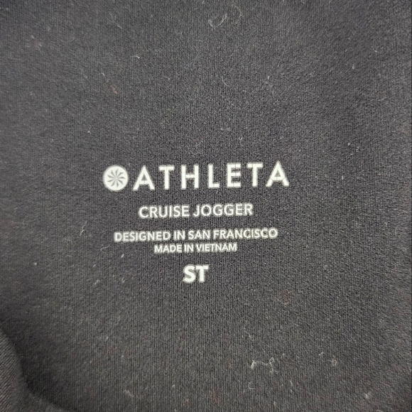 Athleta Cruise Jogger Pants Black Small Tall ST - Picture 11 of 14